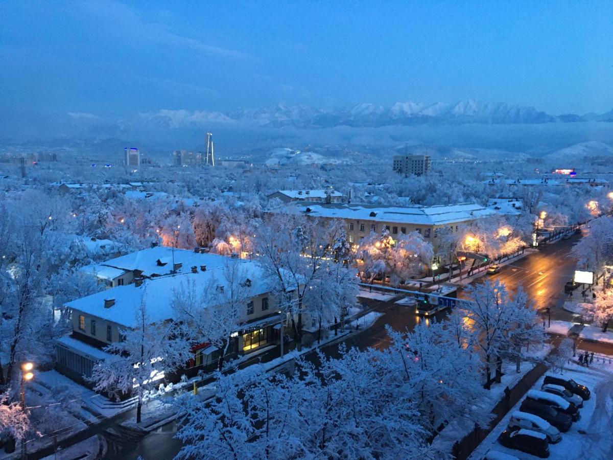 "Картина Горных Вершин" Квартира- "Mountain View" Apartment アルマトイ エクステリア 写真
